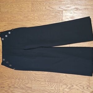 Torrid black sailor style wide leg pants Sz 18T